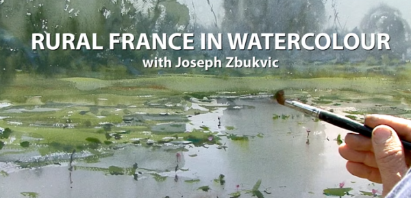 [APV Films] Rural France in Watercolour with Joseph Zbukvic. Сельская Франция в акварели с Жозефом Збуквичем
