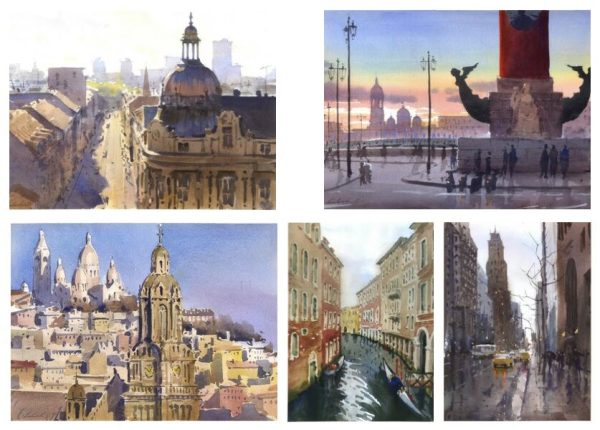 [artefactoschool] Построение и композиция в городском пейзаже. Тариф Стандарт [Ольга Кабаева]