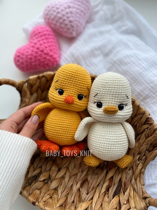 [Baby_toys_knit] Клювики [Карина Идиятуллина]