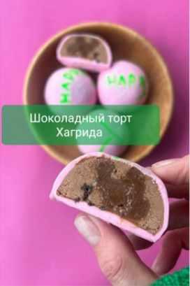 [bergamot_ii] Муссовая начинка моти Шоколадный торт Хагрида из коллекции Гарри Поттер [Екатерина Леонова]