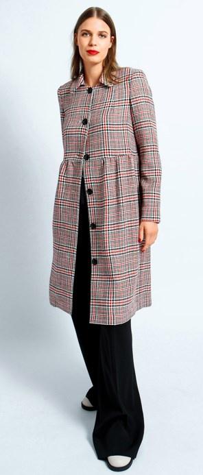 [Burda Style] Пальто №109. Выкройка из Burda №12-2021