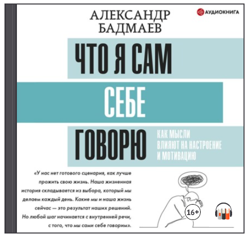 Что я сам себе говорю. Как мысли влияют на настроение и мотивацию. Аудиокнига [Александр Бадмаев]