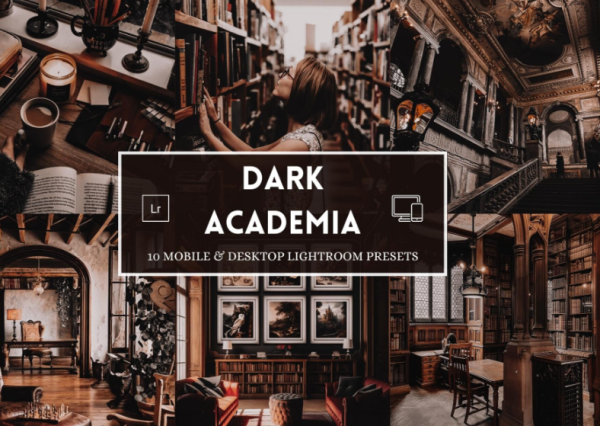 [Creativefabrica] 10 Dark Academia Lightroom Presets