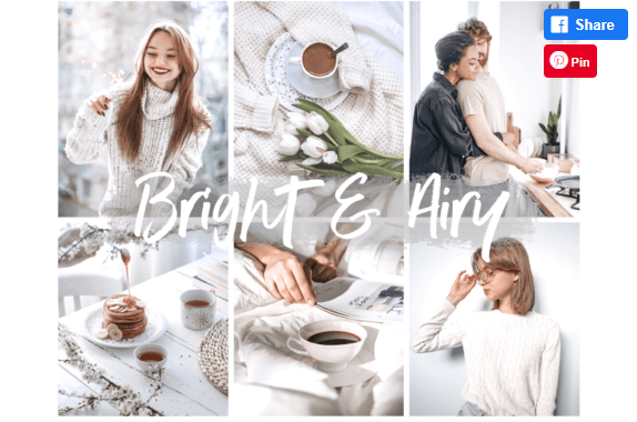 [Creativefabrica] Bright & Airy Lightroom Presets