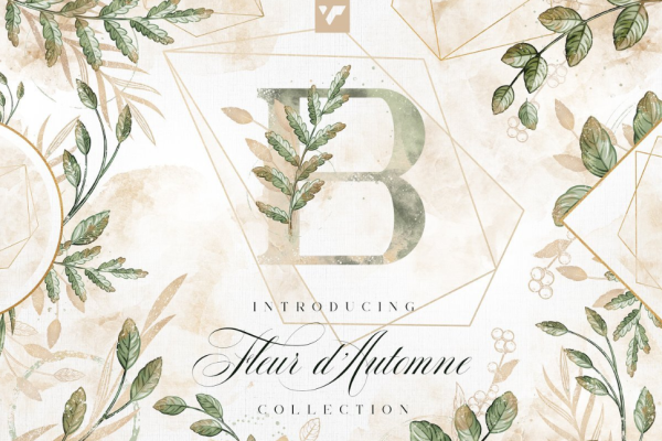 [CreativeMarket] Набор Fleur d’Automne Graphic Collection [VPcreativegraphics]