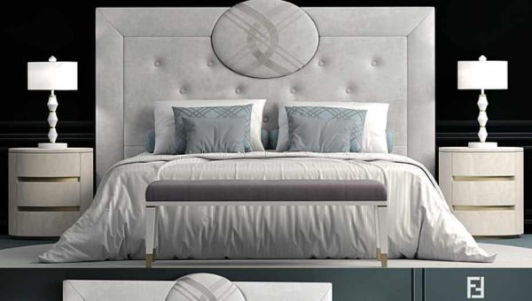 №34. Моделирование кровати Fendi Cameo Maxi Bed в 3d max и marvelous designer [Артём Гоголов]