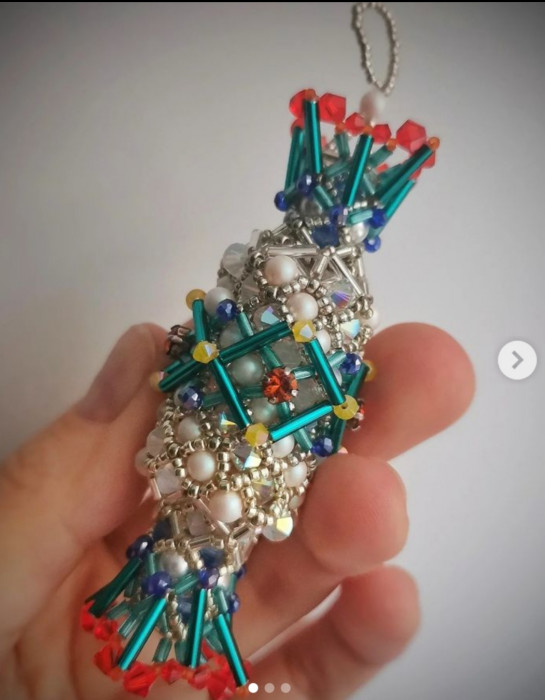 Елочная игрушка Конфетка [Анна Слесарева]