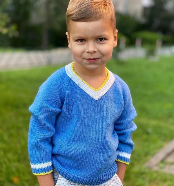 Футболка + Пуловер Color Block [feel.love.knit]