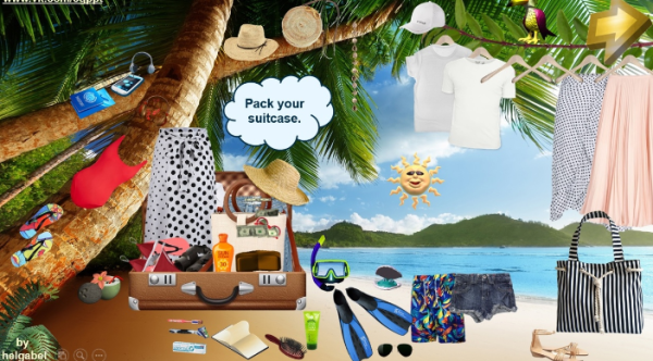 Интерактивная игра Beach Items [Ольга Белькова]
