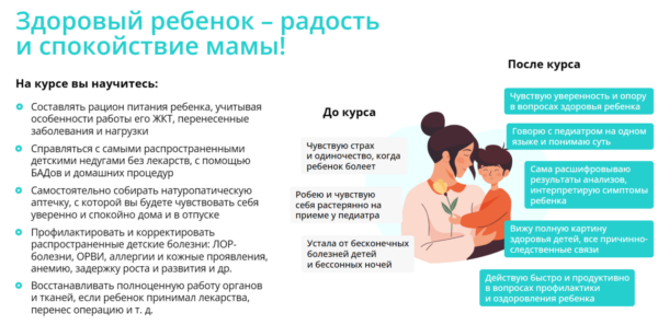 [ИПНН] Мама  лучший доктор 2023. 2 часть курса Пакет Оптимальный [Марина Мальцева]