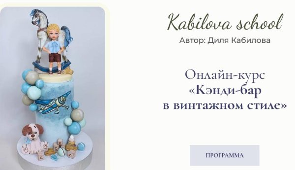 Кэнди-бар в винтажном стиле. Пакет Продвинутый [Диля Кабилова]