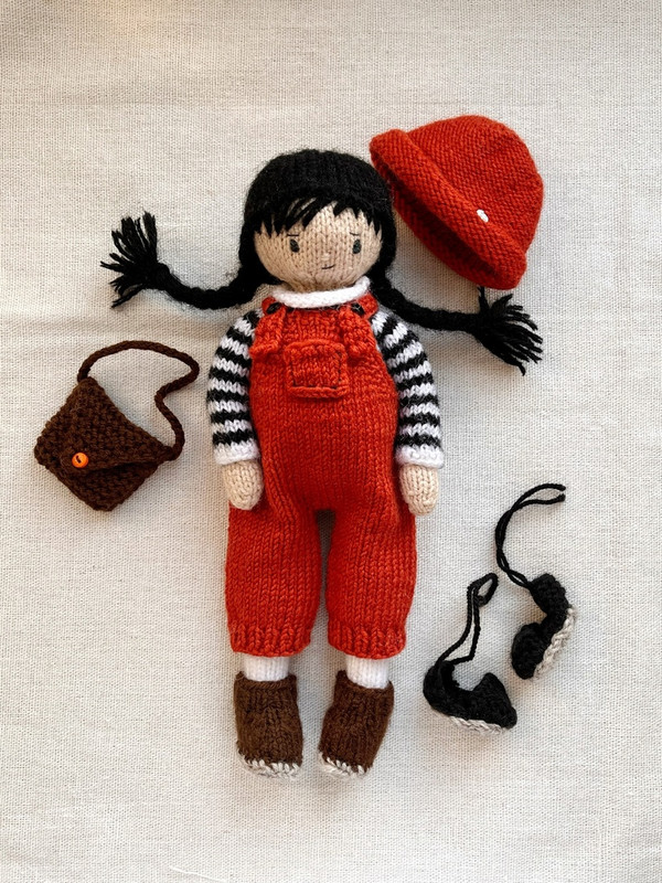 [Knit By Mary Nik] Кукла Кайя [Мария Никулина]