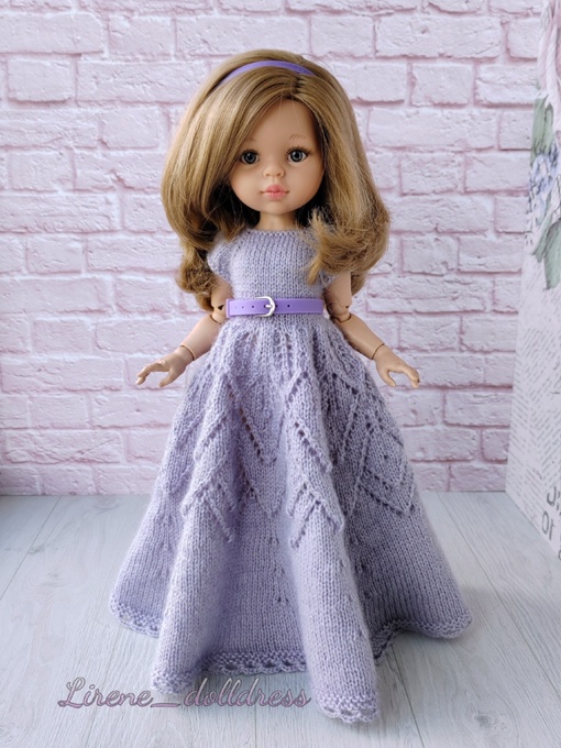 [Lirene’s dolls] Платье Диана для кукол Паола Рейна 32-34 см [Lirene Dolldress]