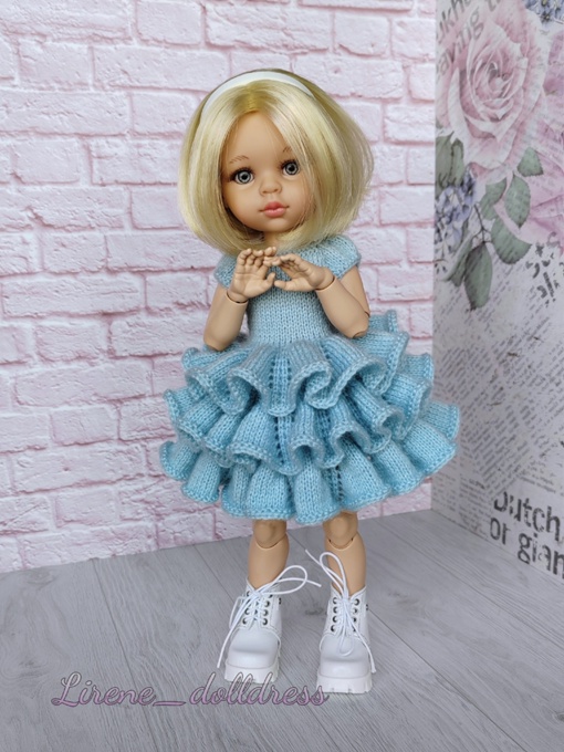 [Lirene’s dolls] Платье Верона для кукол Паола Рейна 32-34 см [Lirene Dolldress]