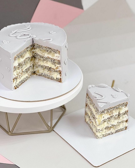 [Make Cake] Торт Мак-Лимон-Груша [Анастасия Лазарева]