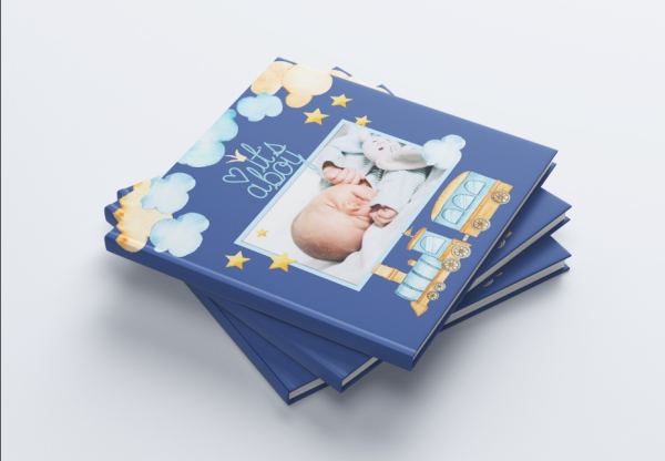 [mironova.studio] Шаблон фотокниги It’s a boy