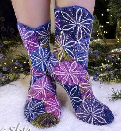 Носки Lapland lace [Tashashu Gordon]
