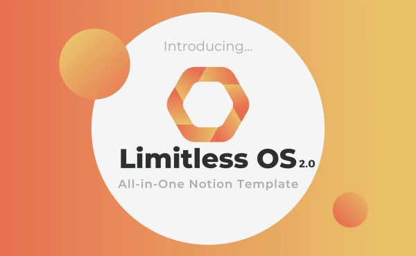 [Notion] Шаблон всё в одном Limitless OS 2.0 [Daniel Marthi]