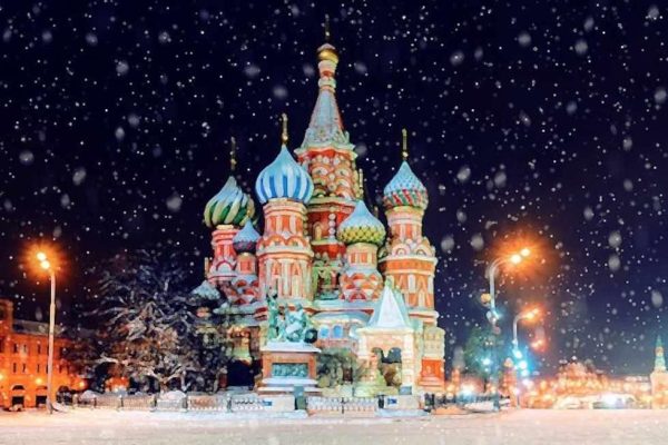 Новогодняя Москва [Александр Кугель]