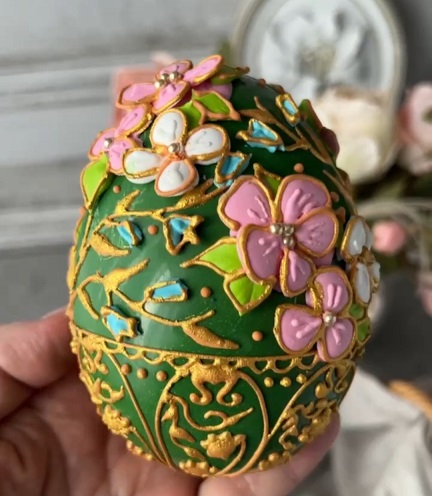 Пасхальные шокояйца в стиле  Фаберже [Марина Невская]
