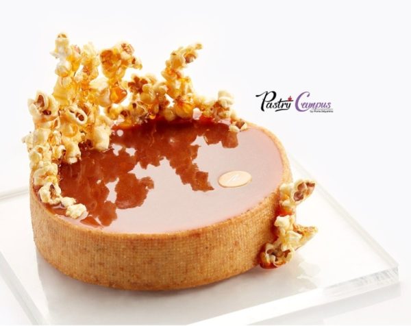 [Pastry Campus] Чизкейк Нью Йорк с карамелью и попкорном [Мария Селянина]