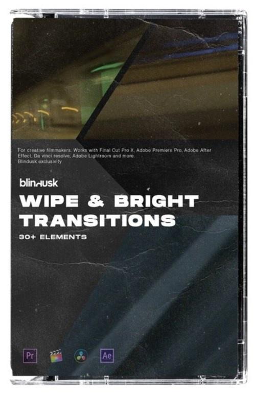 Переходы  Wipe And Bright Transitions, 2020 [Reelburn]