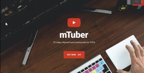 Плагин для Final Cut Pro  mTuber [motionvfx.com]