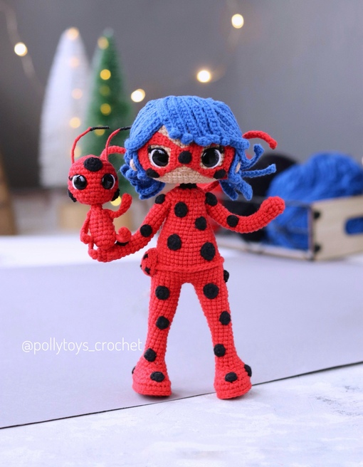 [Pollytoys_crochet] Леди Баг [Дарья Лобачева]