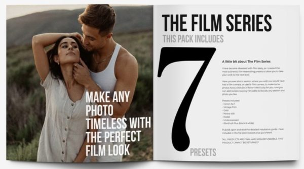 Пресеты серия Фильм The Film Series 2024 [Mark Deleon]