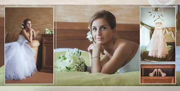 [PSD] Классическая свадебная фотокнига. Вместе и навсегда [CTW-Design]