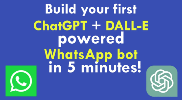 Создайте бота WhatsApp с помощью интеграции ChatGPT и DALL-E [topguides]