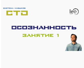 СТО: Ключи к себе. Занятие №1 [Lee]