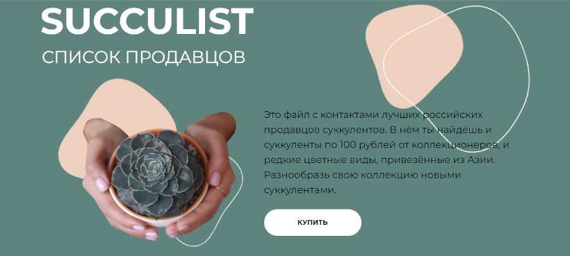 Succulist список продавцов [succulents_one_love]