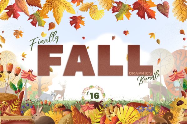 [thehungryjpeg]Finally Fall Graphics Bundle