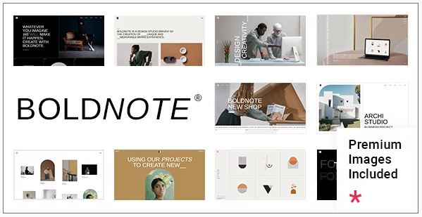 [Themeforest] Boldnote. Тема портфолио для WordPress [Edge-Themes]