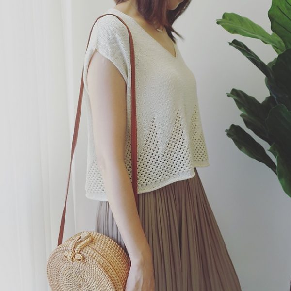 Топ Mesh Crop top [Irene Lin]