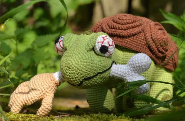[vasilyeva.toys] Зомби черепаха [Анна Васильева]