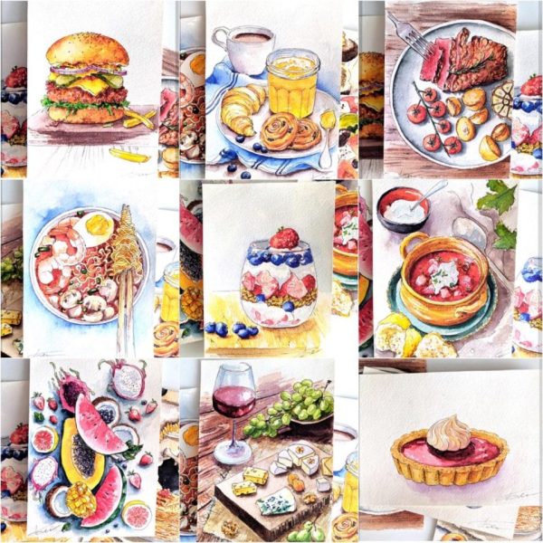 [ВсемАрт] Food-скетчинг [Анна Белоусова]