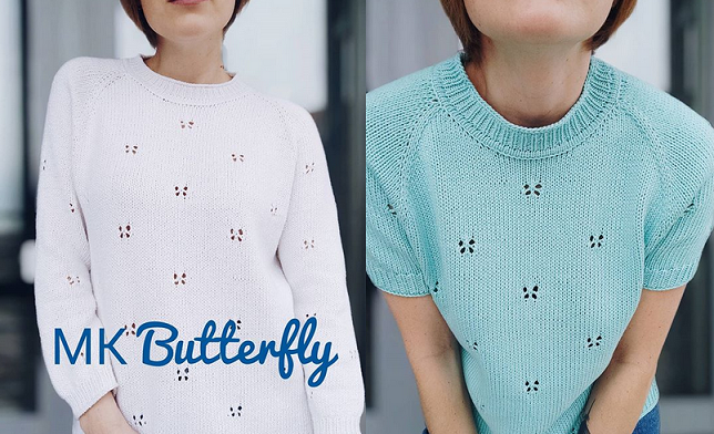 [Вязание] Джемпер butterfly_milkfox  [Анна Молокотина]@milkfox_knits