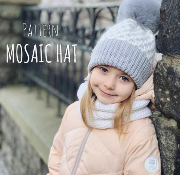 [Вязание] Шапка Mosaic hat [bynataliana]