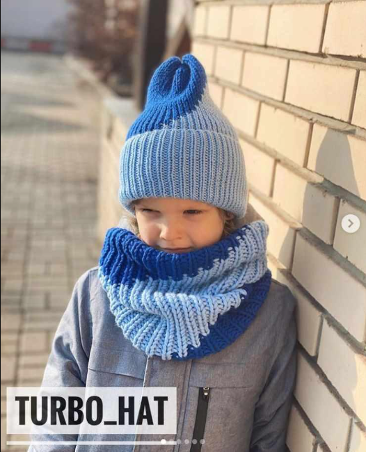 [Вязание] Шапочка TURBO [grenka87knit]