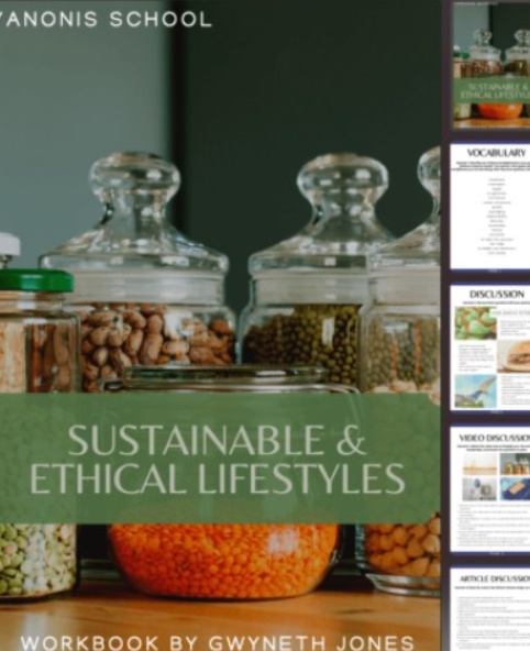 [Yanonis School] Workbook Sustainable Ethical Lifestyles [B1-B2]