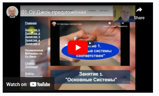 [Академия Познай Себя] Су-Джок в каждый дом [Владимир Заворотный]