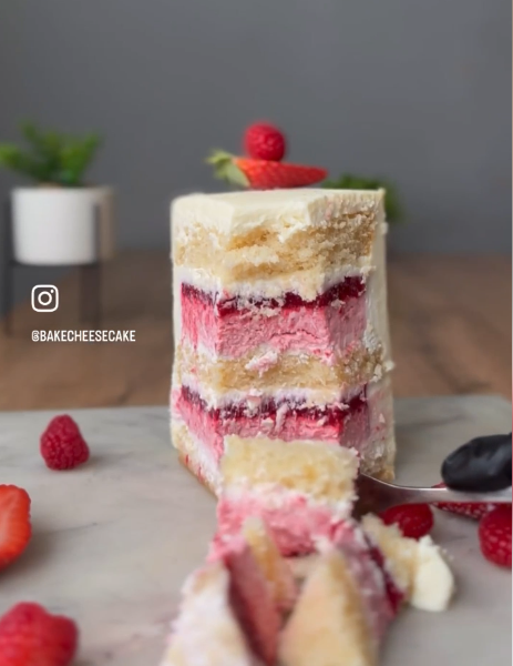 [bakecheesecake] Торт Клубника Малина [Анастасия Карпова]