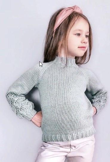 Детский джемпер Aisha [Анна Сутурина] @suturina_knit