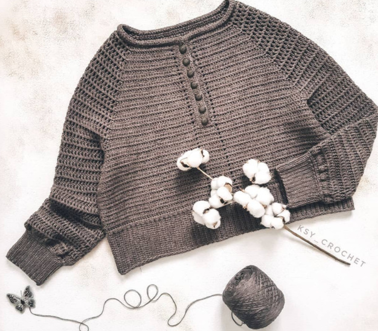 Джемпер Charm [ksy_crochet]