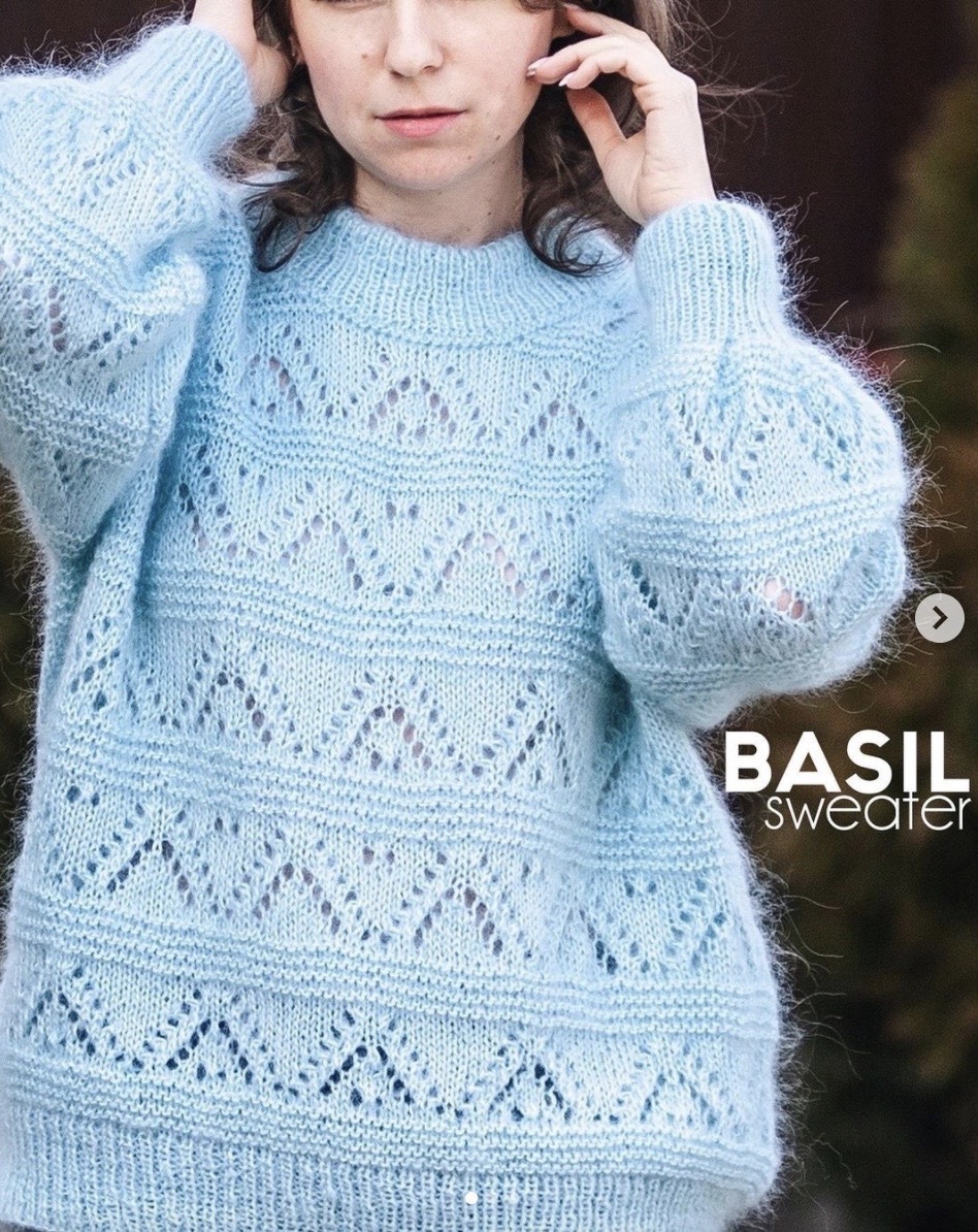 [elkrafto] Свитер Basil [Tatiana Uluceviz]