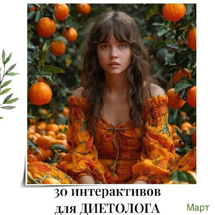 Готовые интерактивы для Диетолога (март)