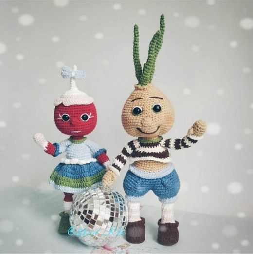 [Игрушки] Чиполлино и Редиска [Екатерина Зборовская]