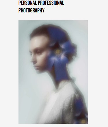 [Institute of visual arts] Персональная профессиональная фотография [Эдуард Копысов]